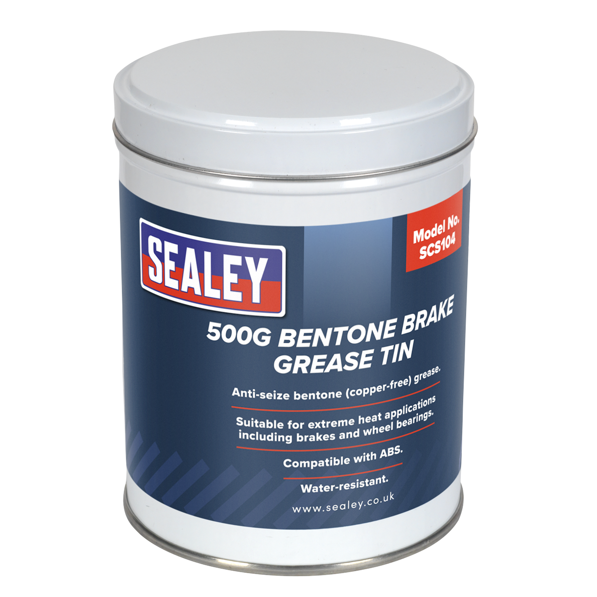 Sealey SCS104 500g Bentone Brake Grease Tin