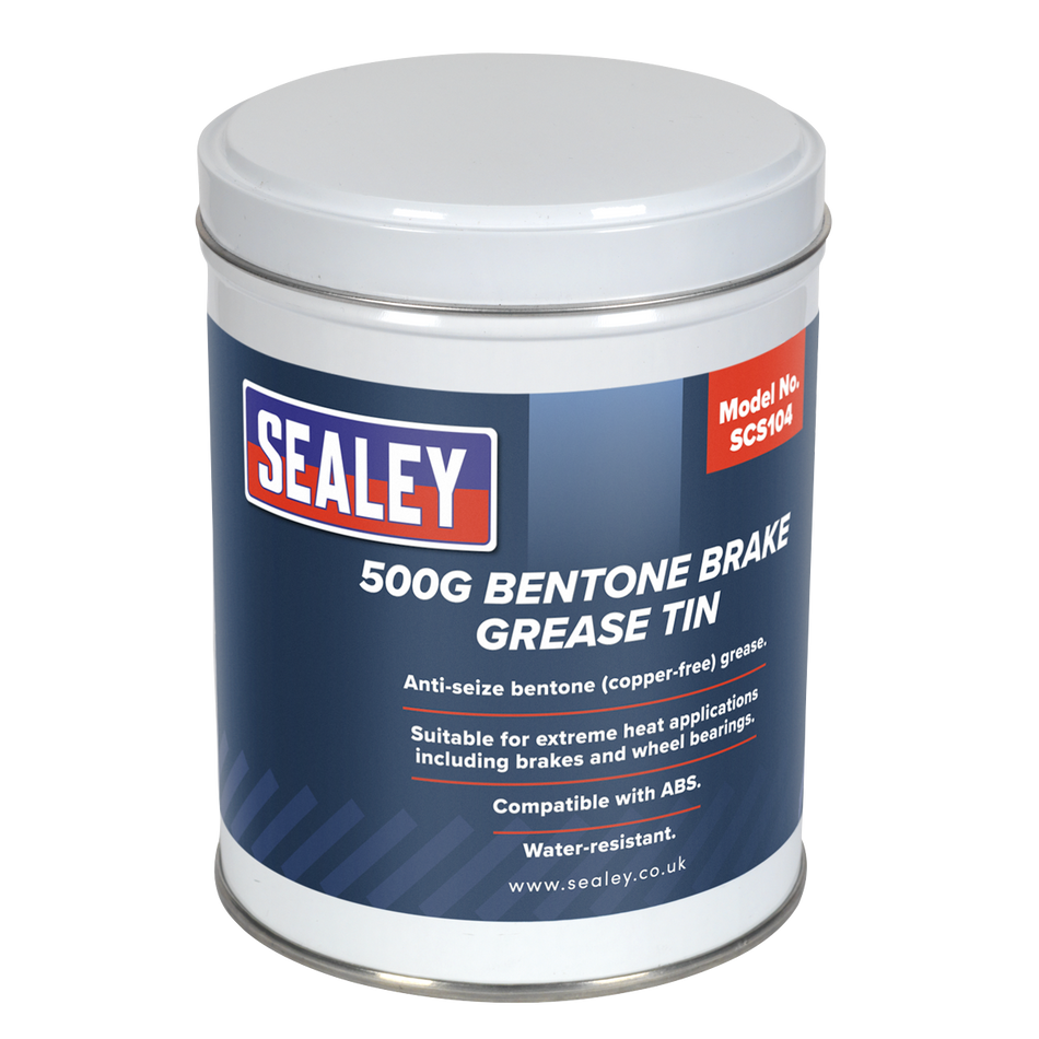 Sealey SCS104 500g Bentone Brake Grease Tin