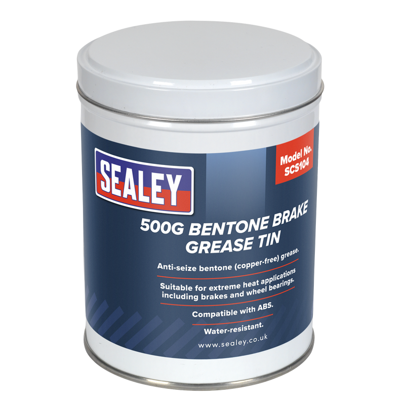 Sealey SCS104 500g Bentone Brake Grease Tin