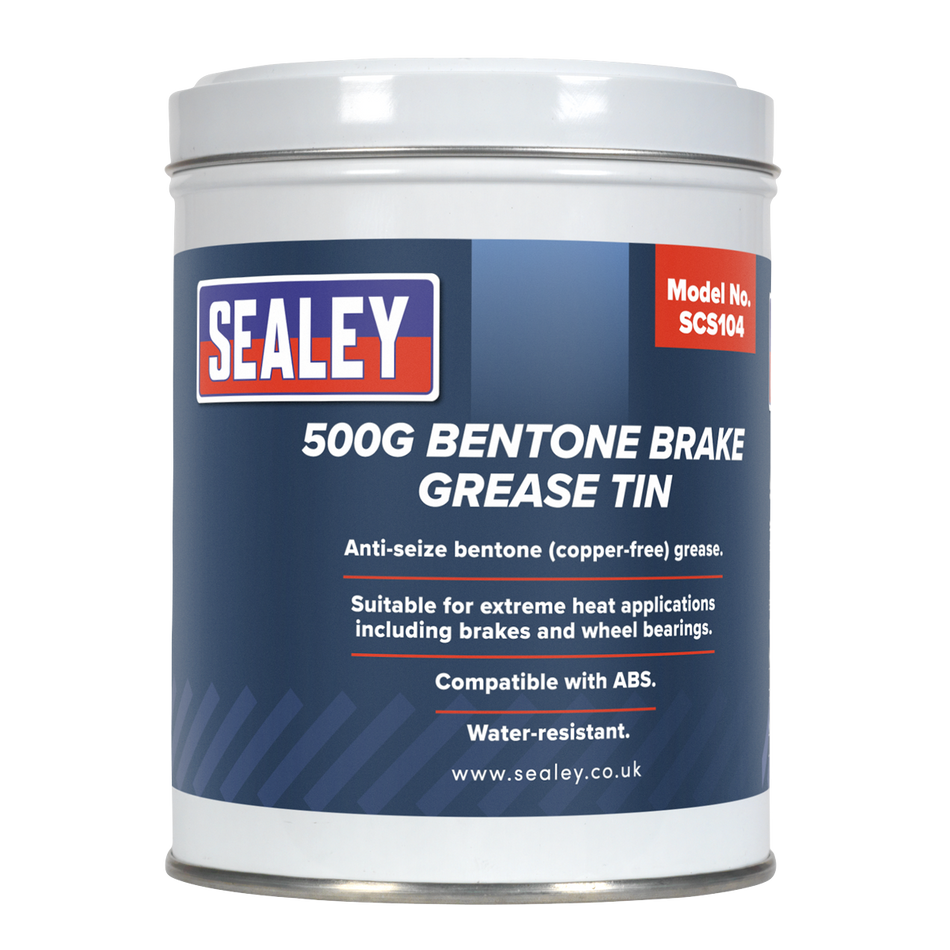 Sealey SCS104 500g Bentone Brake Grease Tin