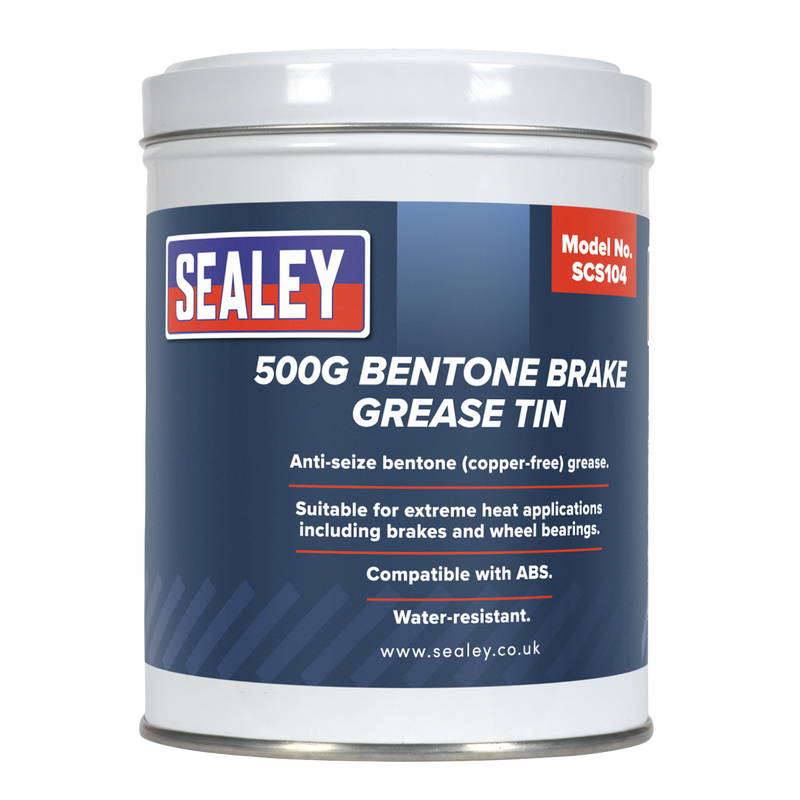 Sealey SCS104 500g Bentone Brake Grease Tin