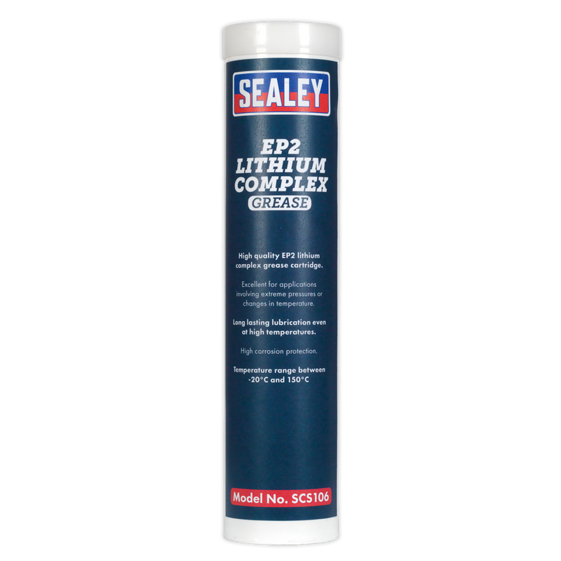 Sealey SCS106 400g EP2 Lithium Complex Grease Cartridge