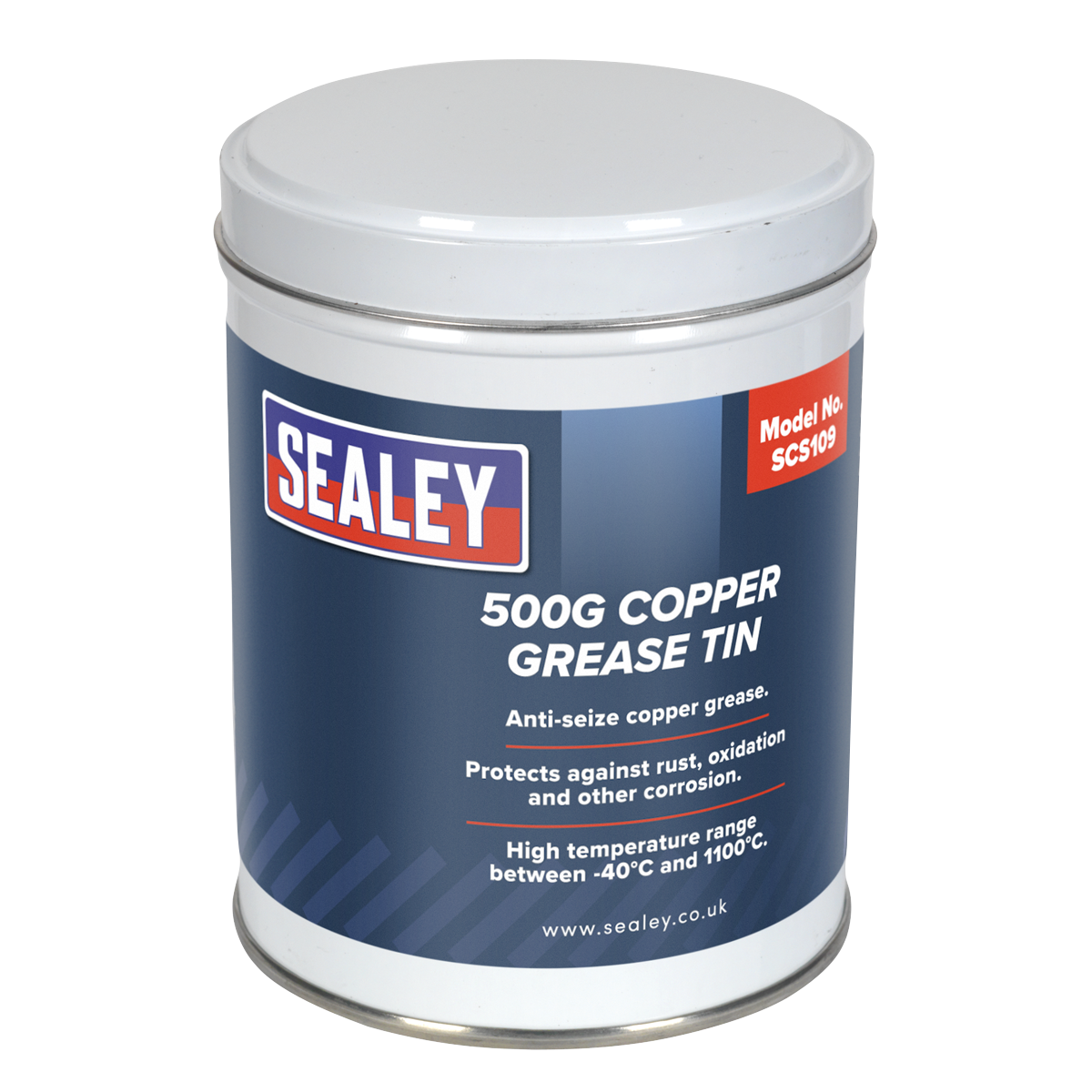 Sealey SCS109 500g Copper Grease Tin