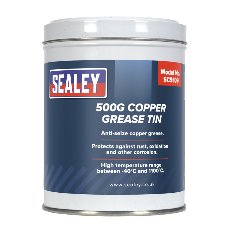 Sealey SCS109 500g Copper Grease Tin