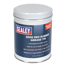 Sealey SCS110 500g Red Rubber Grease Tin