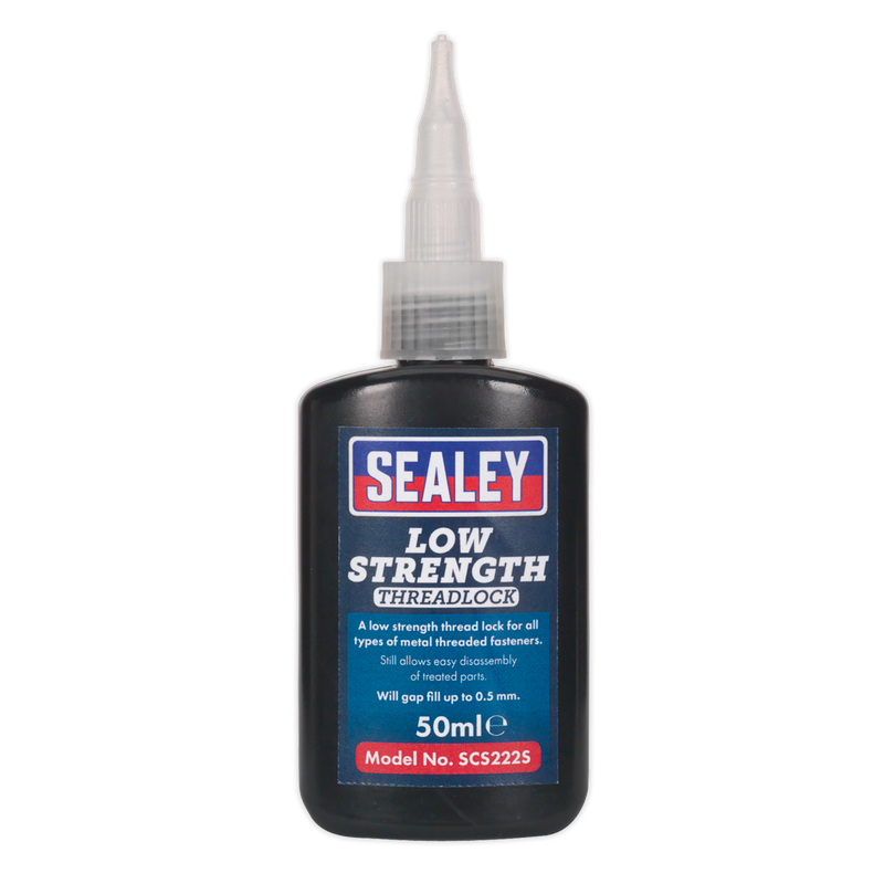 Sealey SCS222S 50ml Low Strength Thread Lock