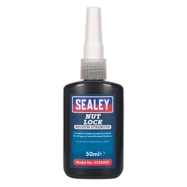 Sealey SCS243S 50ml Medium Strength Nut Lock
