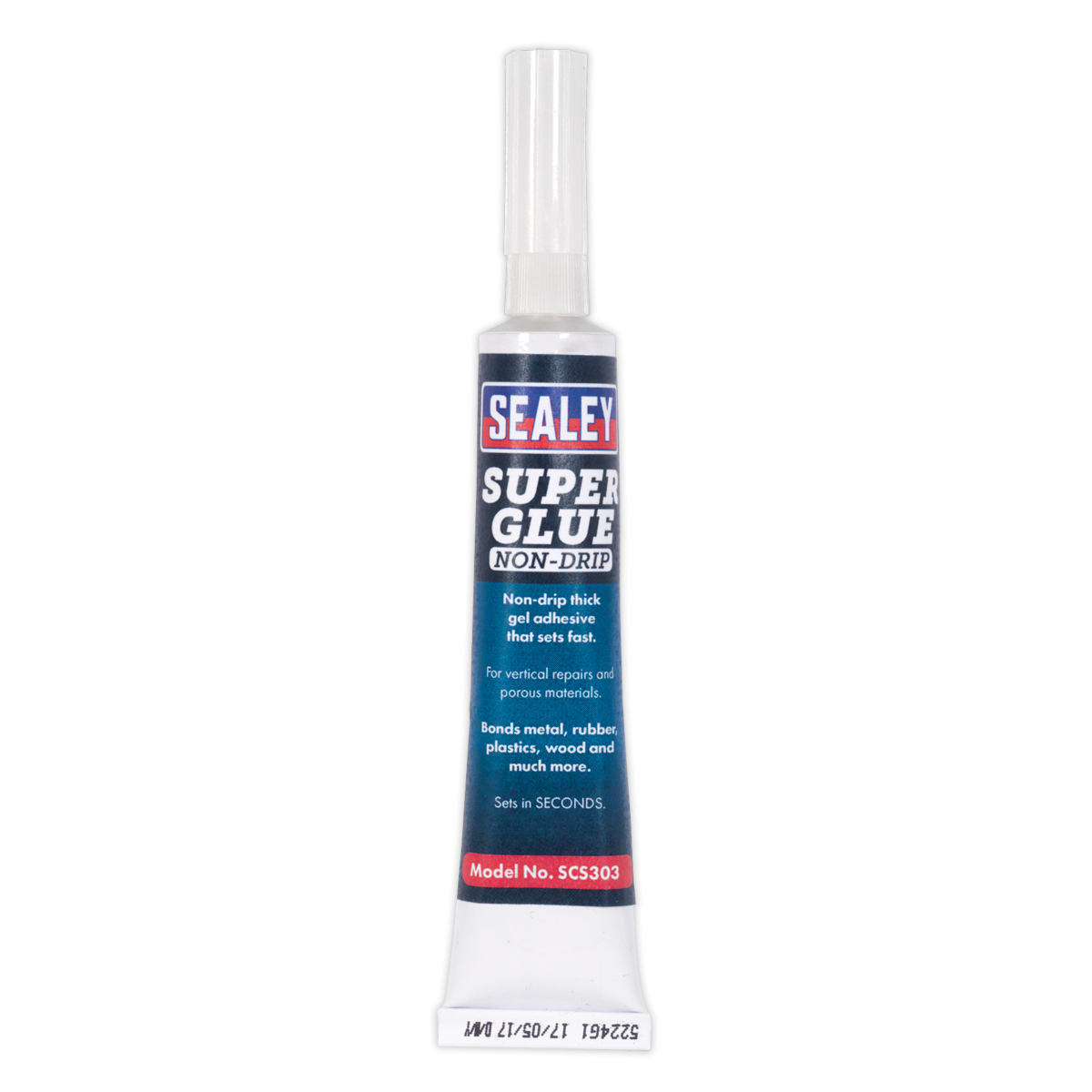 Sealey SCS303S 20g Non-Drip Gel Super Glue