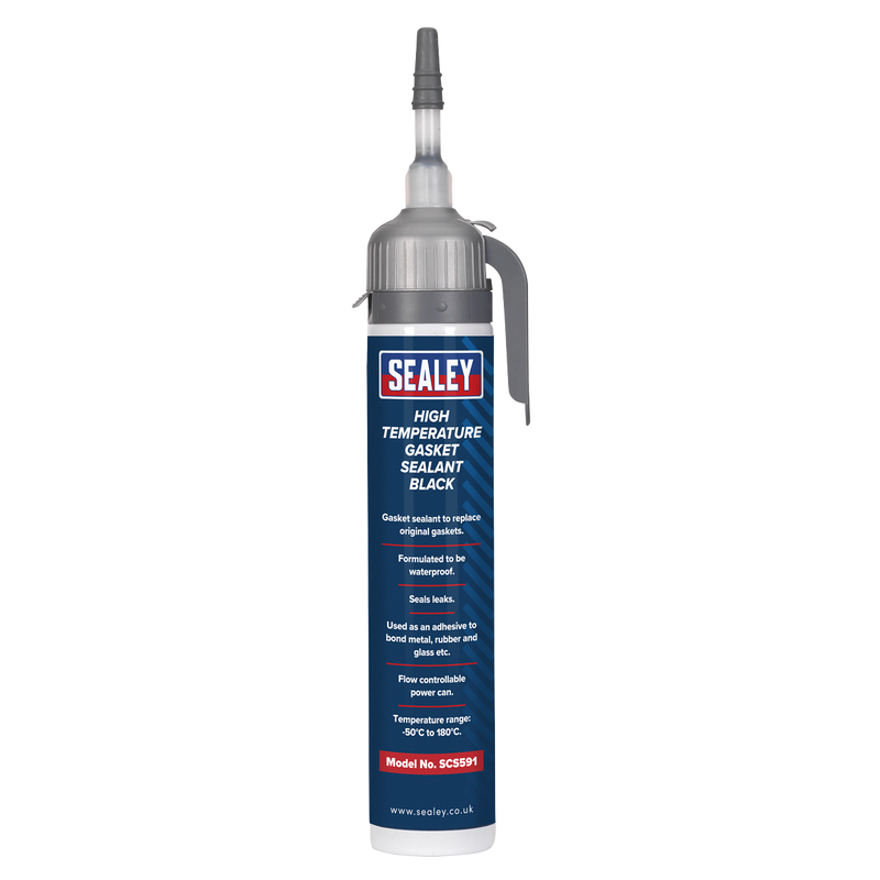 Sealey SCS591 200ml High Temperature Gasket Sealant - Black