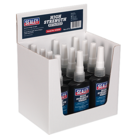 Sealey SCS638 50ml High Strength Retainer - Pack of 12