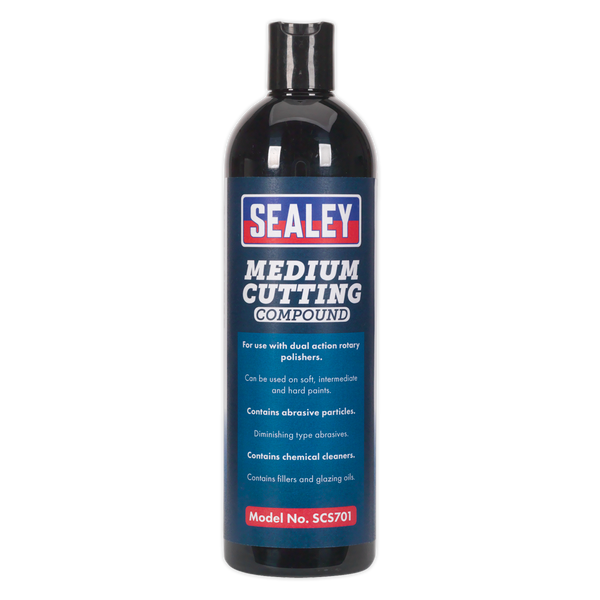 Sealey SCS701 500ml Medium Cutting Compound
