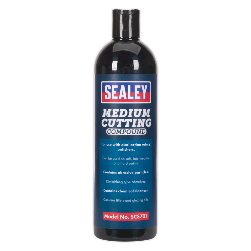 Sealey SCS701 500ml Medium Cutting Compound