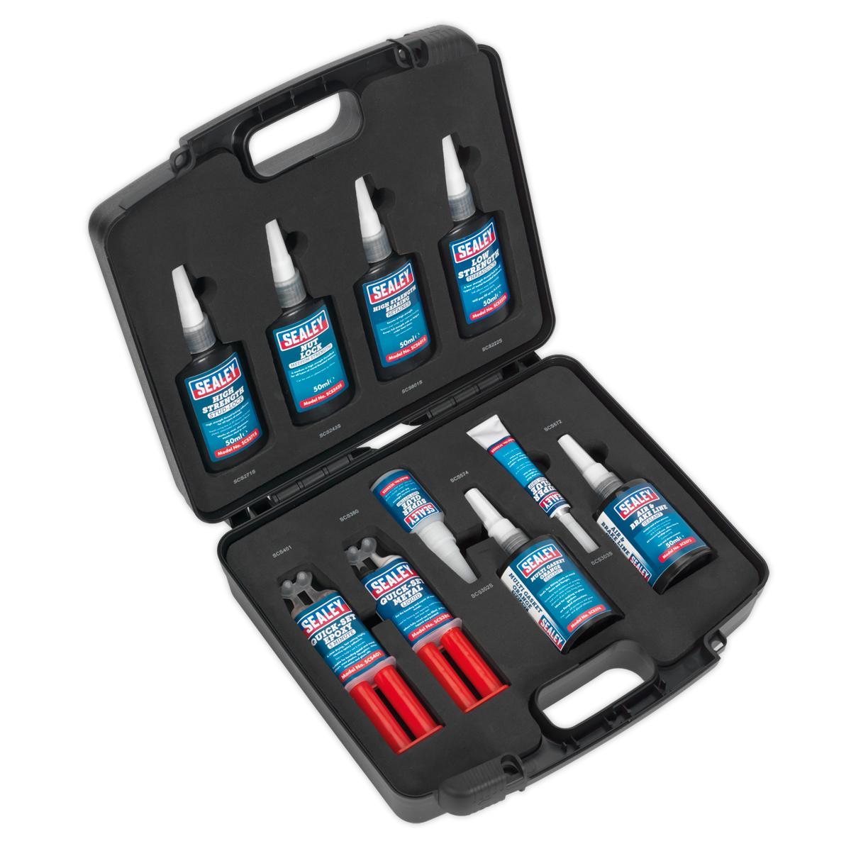 Sealey SCSKIT1 10pc Adhesive & Sealant Kit
