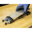 Sealey SCSS1 Combination Diamond Sharpening Whetstone with Adjustable Stone Holder