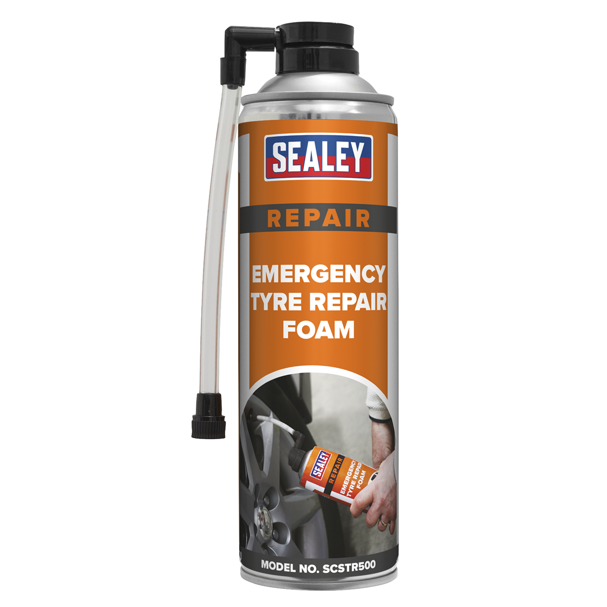 Sealey SCSTR500 500ml Emergency Tyre Repair Foam