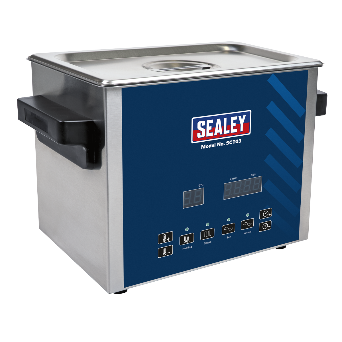 Sealey SCT03 3L Ultrasonic Parts Cleaning Tank