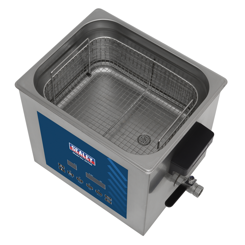Sealey SCT09 9L Ultrasonic Parts Cleaning Tank