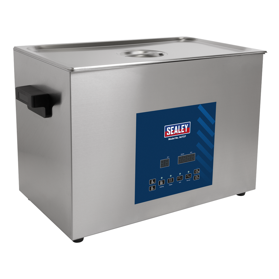 Sealey SCT27 27L Ultrasonic Parts Cleaning Tank