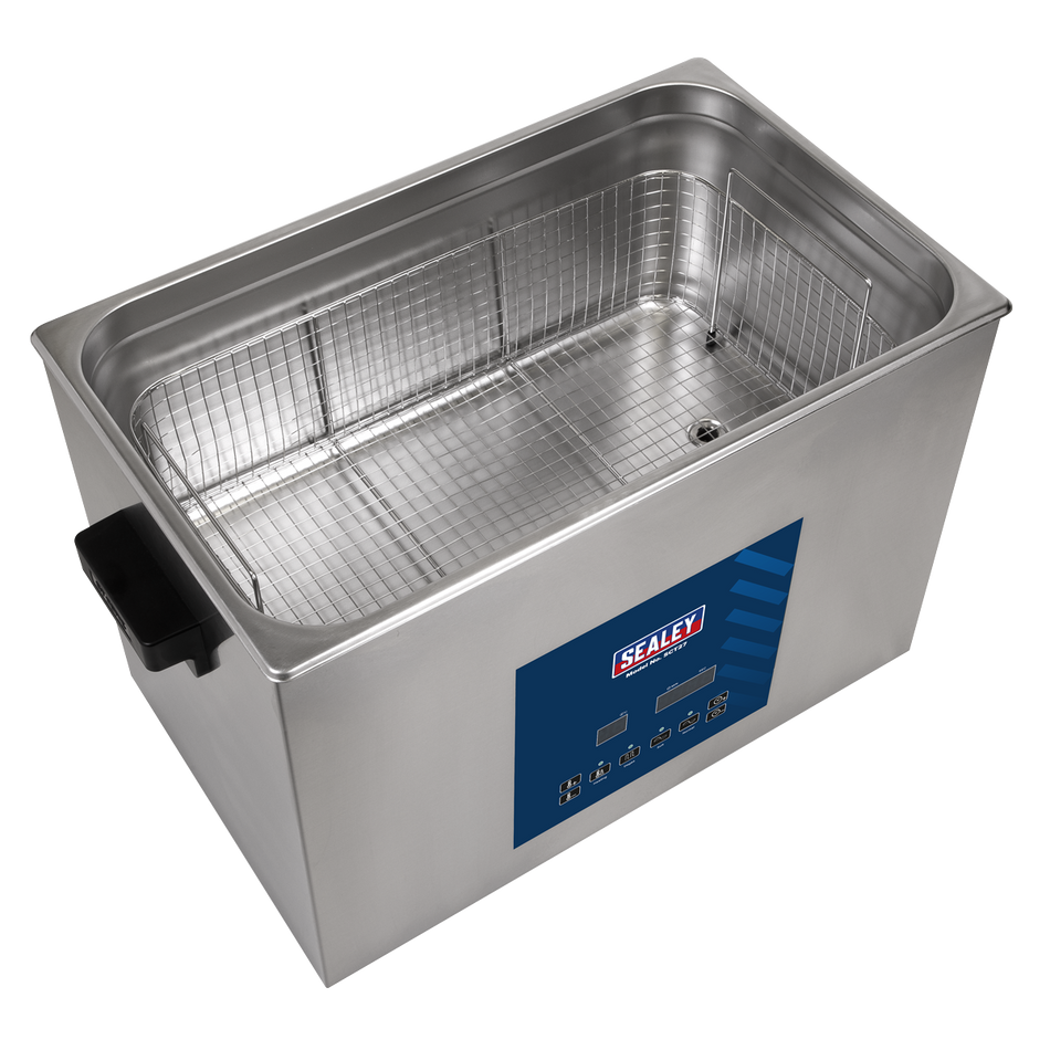 Sealey SCT27 27L Ultrasonic Parts Cleaning Tank