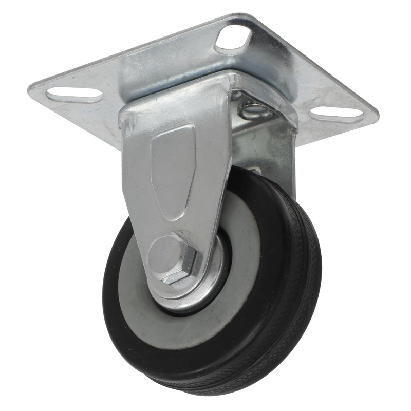 Sealey SCW150FP 50mm Castor Wheel Fixed Plate