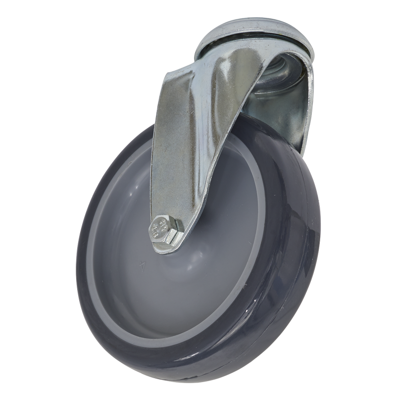 Sealey SCW2100SB 100mm Castor Wheel Bolt Hole Swivel