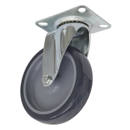 Sealey SCW2100SP 100mm Castor Wheel Swivel Plate