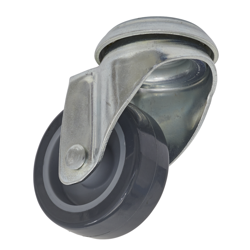 Sealey SCW250SB 50mm Castor Wheel Bolt Hole Swivel