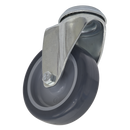 Sealey SCW275SB 75mm Castor Wheel Bolt Hole Swivel