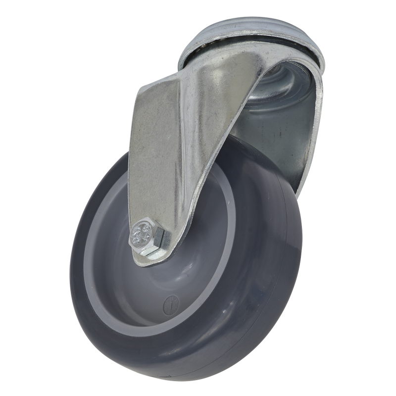 Sealey SCW275SB 75mm Castor Wheel Bolt Hole Swivel