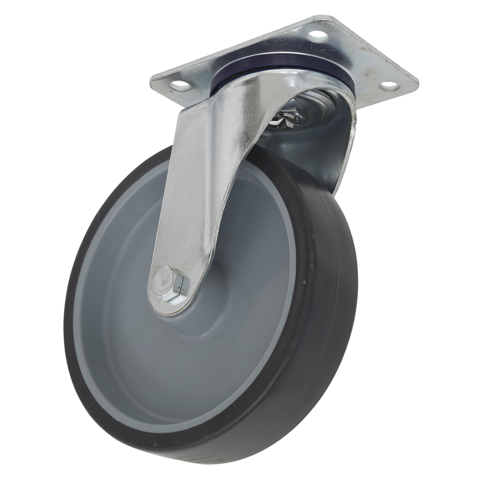 Sealey SCW275SPEM 75mm Medium-Duty Thermoplastic Swivel Castor Wheel - Trade