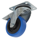 Sealey SCW3100SPL 100mm Castor Wheel Swivel Plate with Total Lock