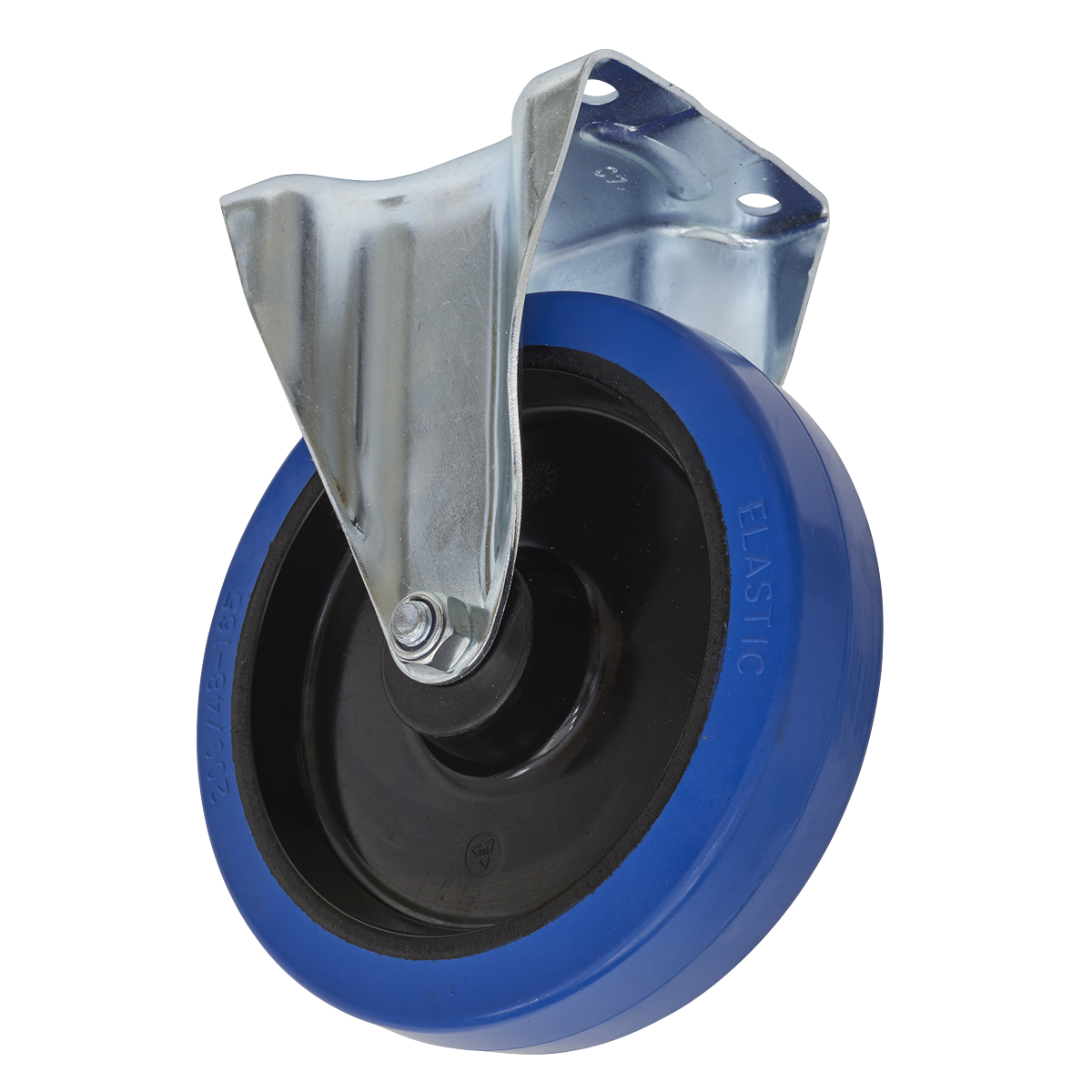 Sealey SCW3200FP 200mm Castor Wheel Fixed Plate