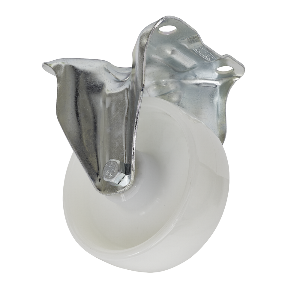 Sealey SCW4100FP 100mm Castor Wheel Fixed Plate