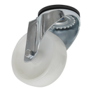 Sealey SCW4100SB 100mm Castor Wheel Bolt Hole Swivel