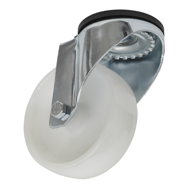 Sealey SCW4100SB 100mm Castor Wheel Bolt Hole Swivel