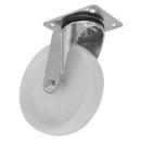 Sealey SCW480SPEM 80mm Heavy-Duty Nylon Swivel Castor Wheel - Trade