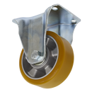 Sealey SCW5125FP 125mm Castor Wheel Fixed Plate