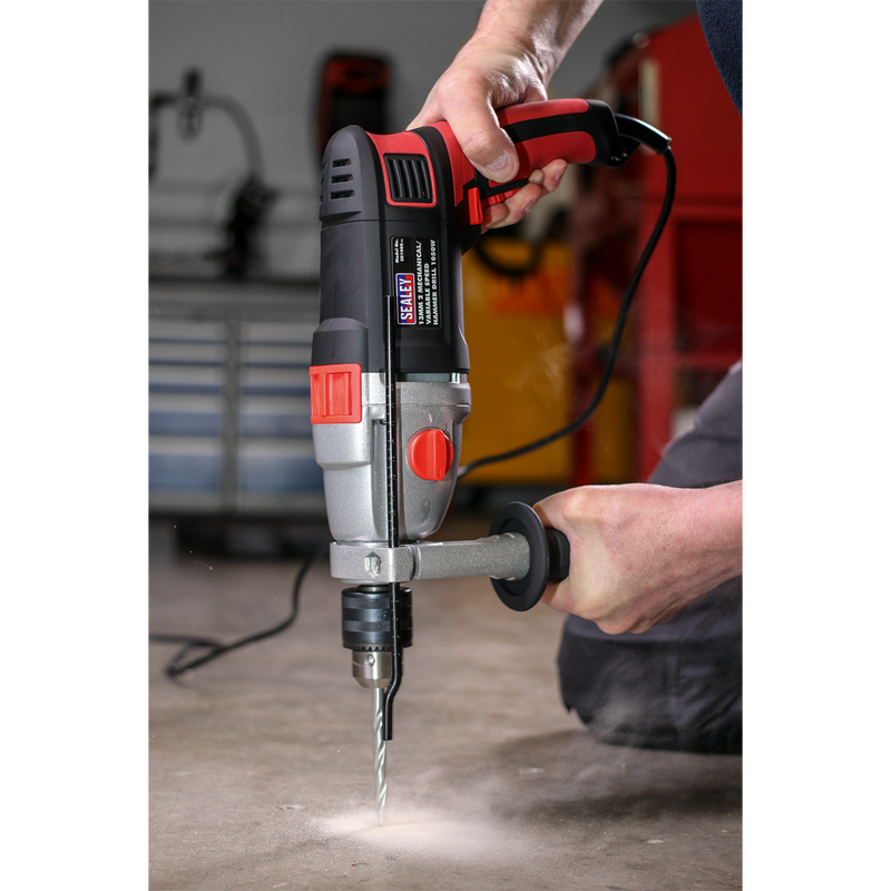 Sealey SD1000 13mm 2 Mechanical/Variable Speed Hammer Drill 1050W