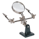 Sealey SD150 Mini Robot Soldering Stand with Magnifier