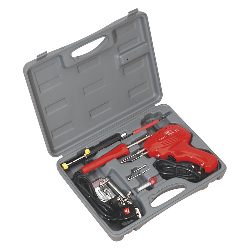 Sealey SD300K 8pc Soldering Gun/Iron Kit