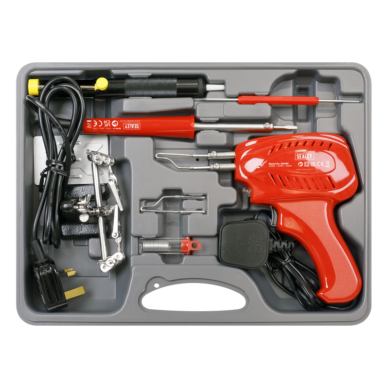 Sealey SD300K 8pc Soldering Gun/Iron Kit