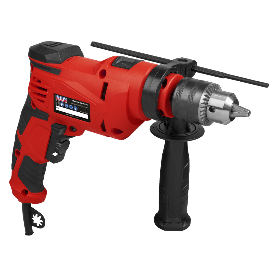 Sealey SD750 13mm Variable Speed Hammer Drill 750W