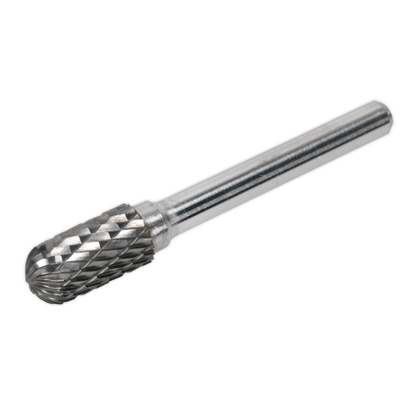 Sealey SDB02 10mm Cylindrical Ball Nose Tungsten Carbide Rotary Burr
