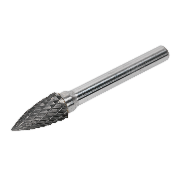 Sealey SDB03 10mm Arc Pointed Nose Tungsten Carbide Rotary Burr