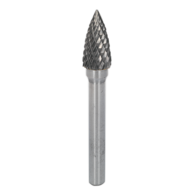 Sealey SDB03 10mm Arc Pointed Nose Tungsten Carbide Rotary Burr