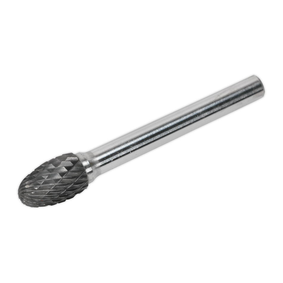 Sealey SDB04 10mm Oval Tungsten Carbide Rotary Burr