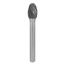 Sealey SDB04 10mm Oval Tungsten Carbide Rotary Burr