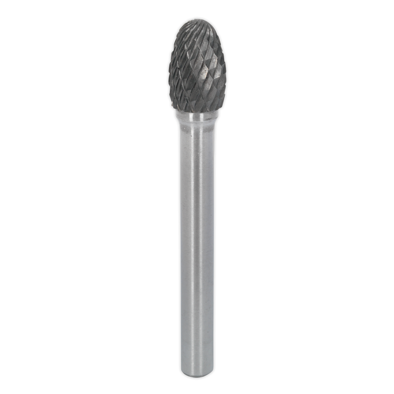 Sealey SDB04 10mm Oval Tungsten Carbide Rotary Burr