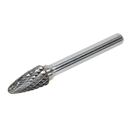 Sealey SDB05 10mm Arc Round Nose Tungsten Carbide Rotary Burr