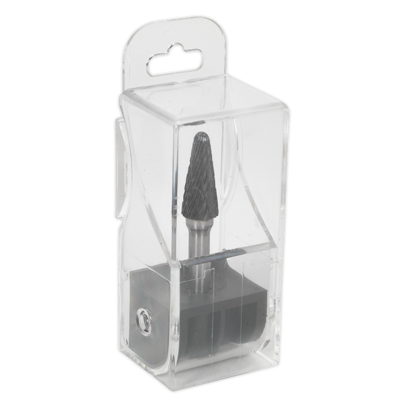 Sealey SDB06 10mm Conical Ball Nose Tungsten Carbide Rotary Burr